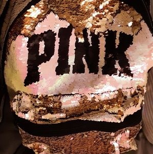 VS PINK Sequined Backpack